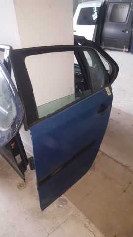 Volkswagen Golf5 2004-2010 Sag Arka Kapı Mavi